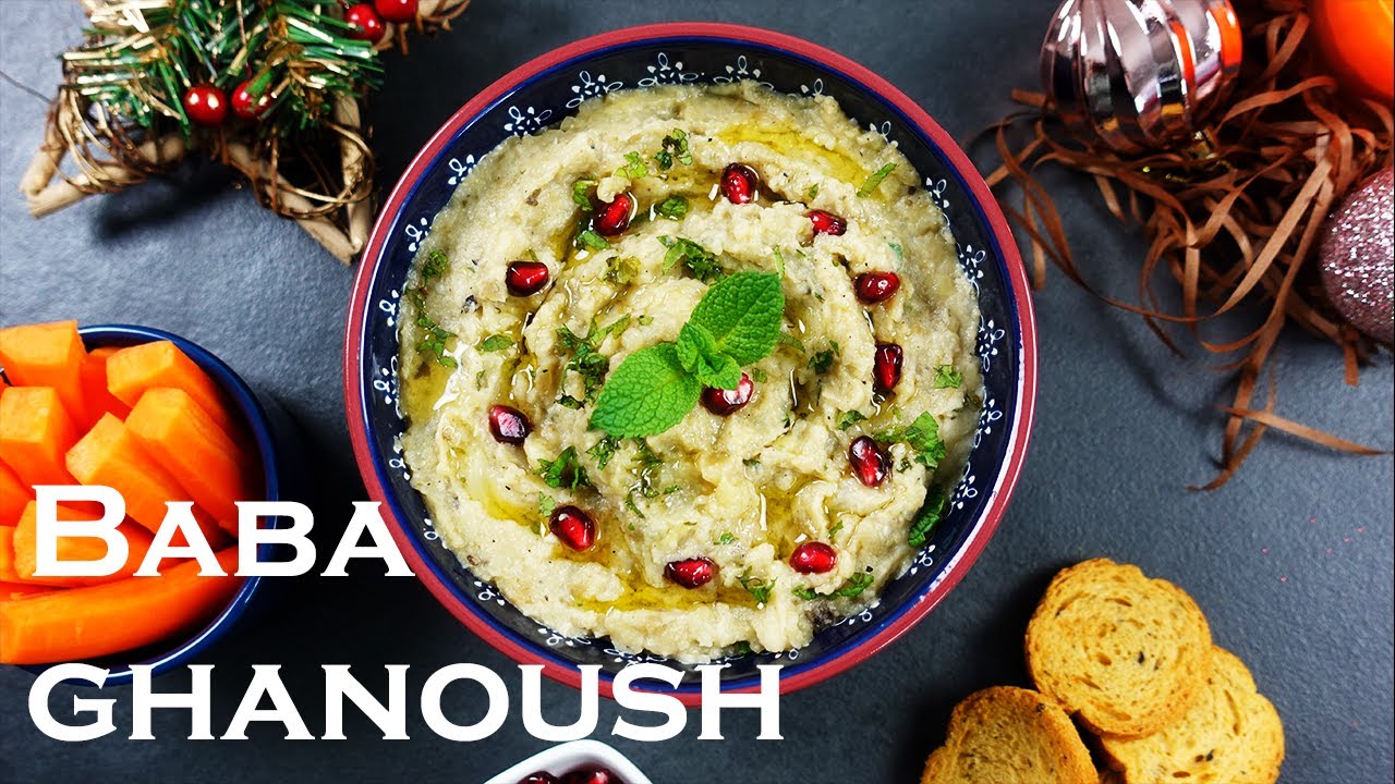 Baba Ghanoush | Baba Ganoush | ChutneyPedia | Baba Ghanoush recipe | Chutneyrecipe | Eggplant
