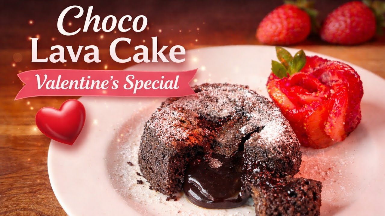 Easy Chocolate Lava Cake Recipe 