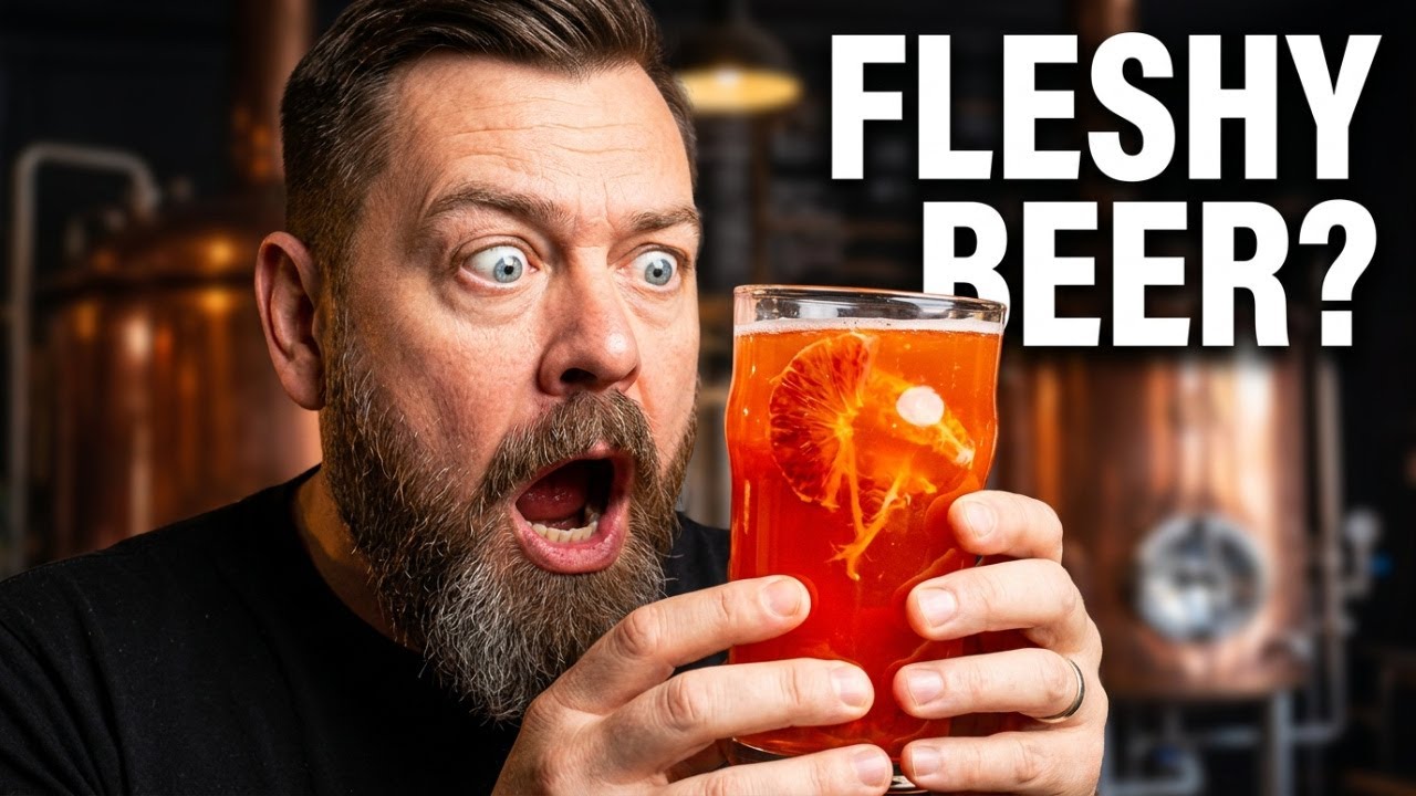 Я попробовал пиво Fleshy Blood Orange West Coast IPA от Real Ale Craft Beer! 😮