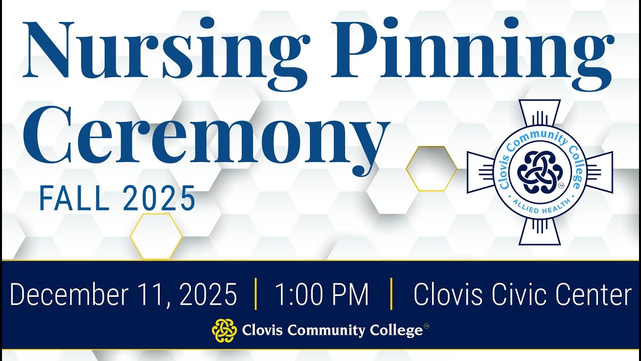 CCC Nursing Pinning Ceremony Fall 2025