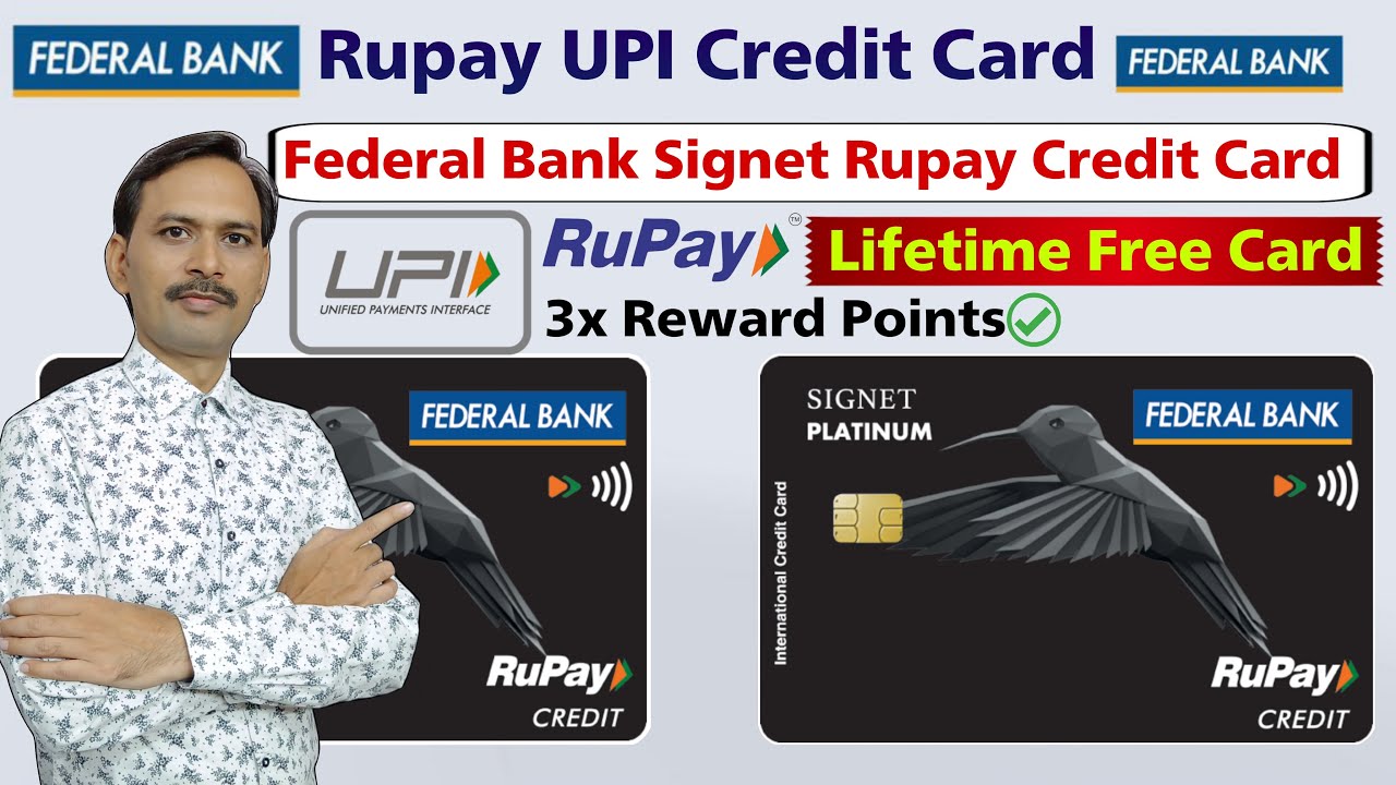Federal Bank Signet Rupay Credit Card Benefits | Federal Bank Credit Card | Rupay Credit Card