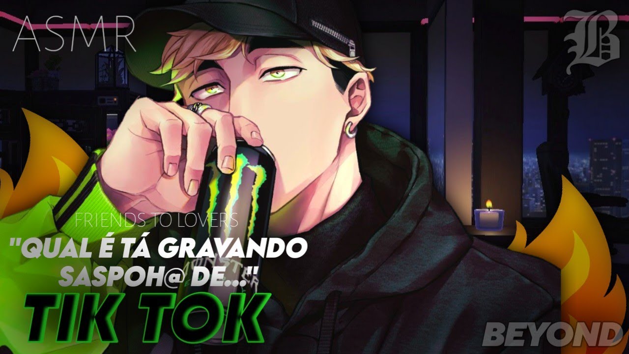 [ASMR] - GRAVANDO TIK TOK COM AMIGO COLORIDO - [ROLEPLAY] [Amizade Colorida] [Beijos] [BEYOND]