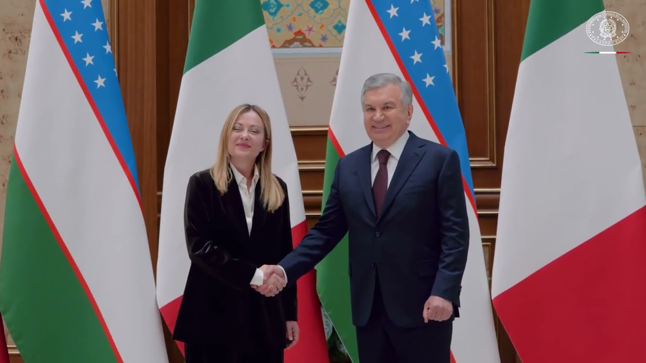 Incontro con il Presidente della Repubblica dell’Uzbekistan