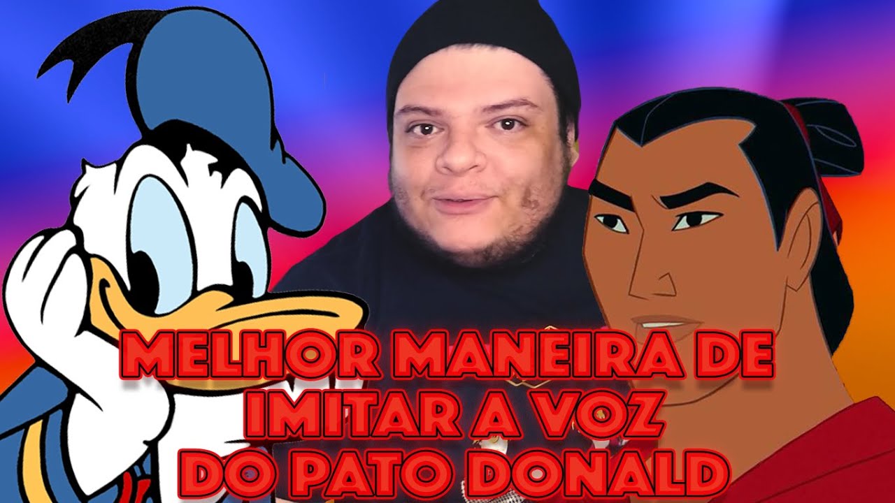 COMO IMITAR A VOZ DO PATO DONALD!