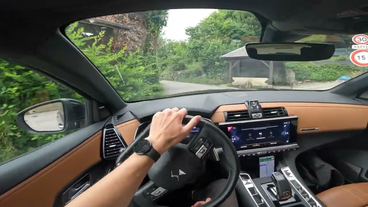Foggy day driving in mountains| France 🇫🇷 4K | Cockpit POV GoPro | #ds7crossback #ds7