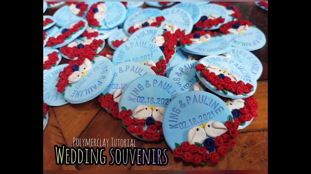Polymerclay Tutorial | Wedding Souvenirs | Felipacrafts