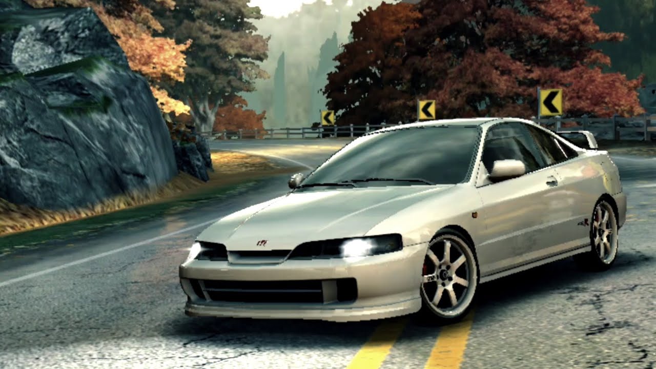 パトカーに妨害され続けるインテグラtypeR【ニードフォースピード ノーリミット】
