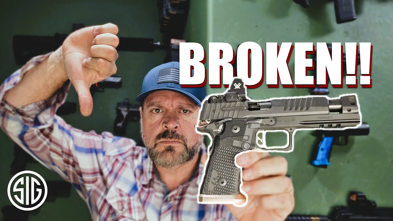 SIG P211 GTO CATASTROPHIC FAILURE - $$$ Gun Destroyed by 30¢ Plastic Part | Watch Before You Buy