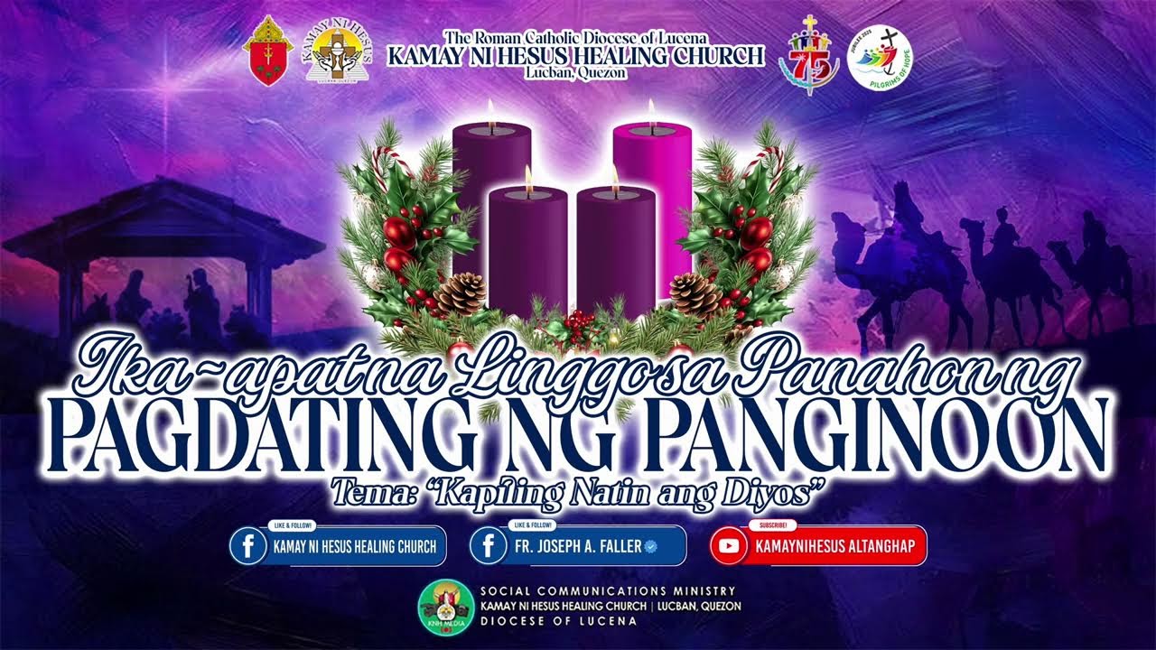 LIVE: Ika-apat na Linggo sa Panahon ng Pagdating ng Panginoon