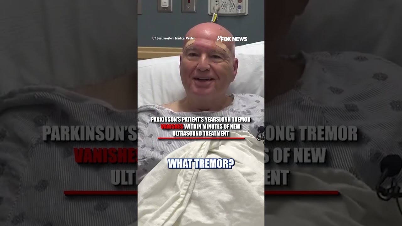 WATCH: Parkinson's patient's tremor vanishes after new non-invasive treatment #fox #shorts #breaking