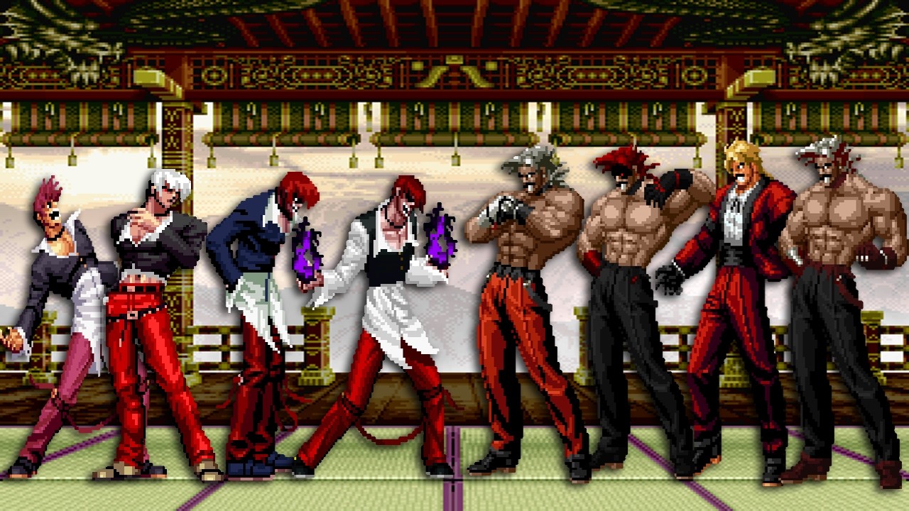 La Maldicion De Orochi Esta En Su Sangre Contra El Temible Mercenario Orochi Iori Team Vs Rugal Team
