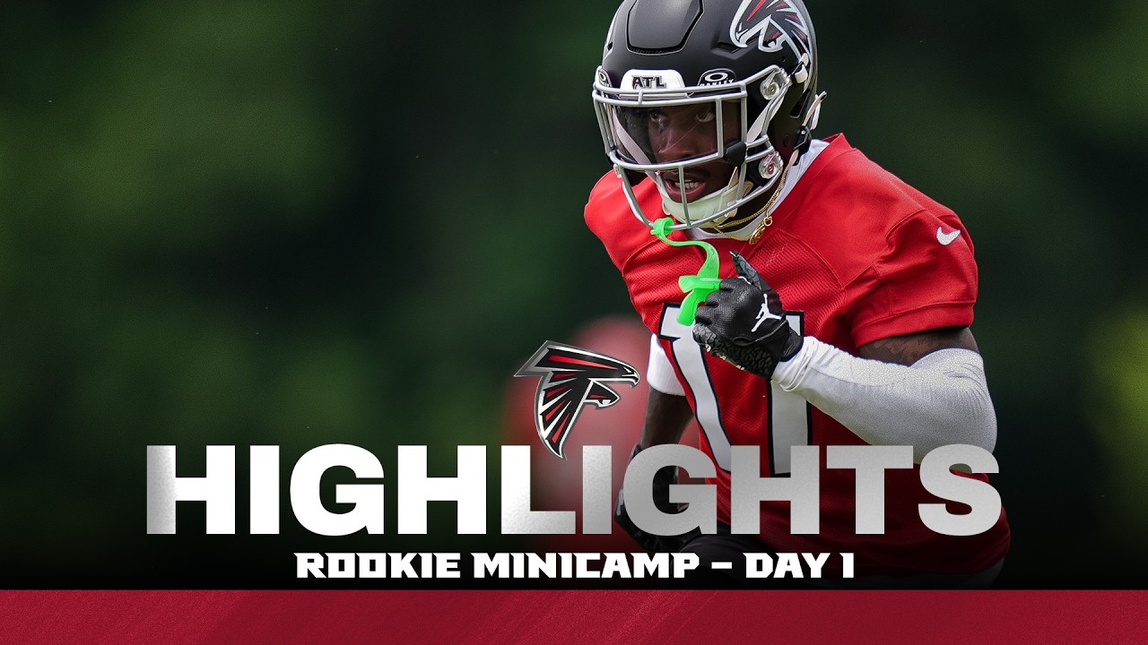 Rookie Minicamp highlights | Day one | Atlanta Falcons