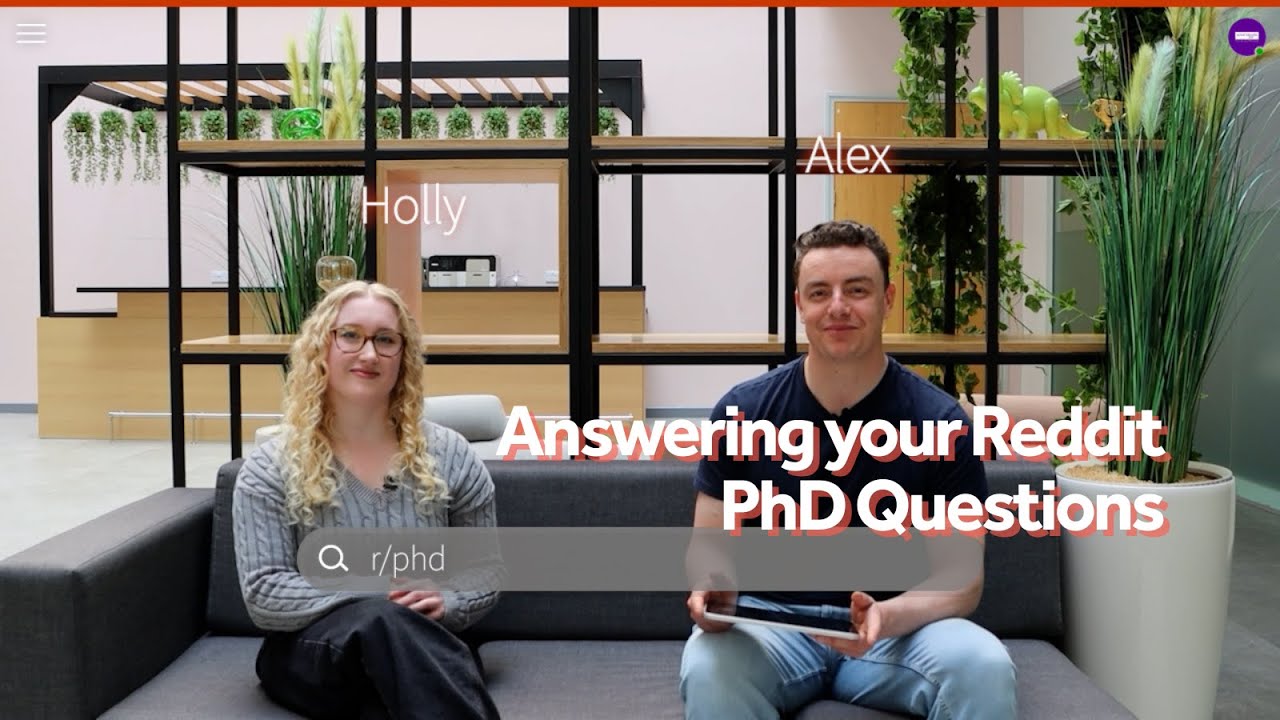 Answering your Reddit PhD Questions with Alex and Holly