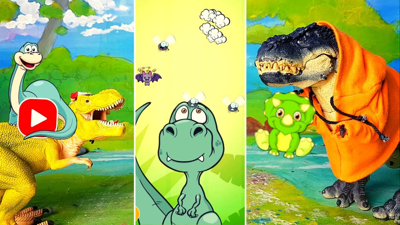 DINO GAMES 🦕🎮 Arex e Vastatore ci giocano per la prima volta! 💥 [Gameplay]
