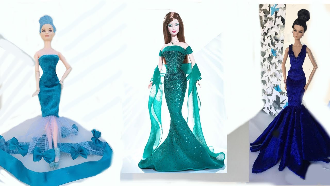 DIY Miniature Hacks and Crafts for Barbie! Barbie Dress Ideas