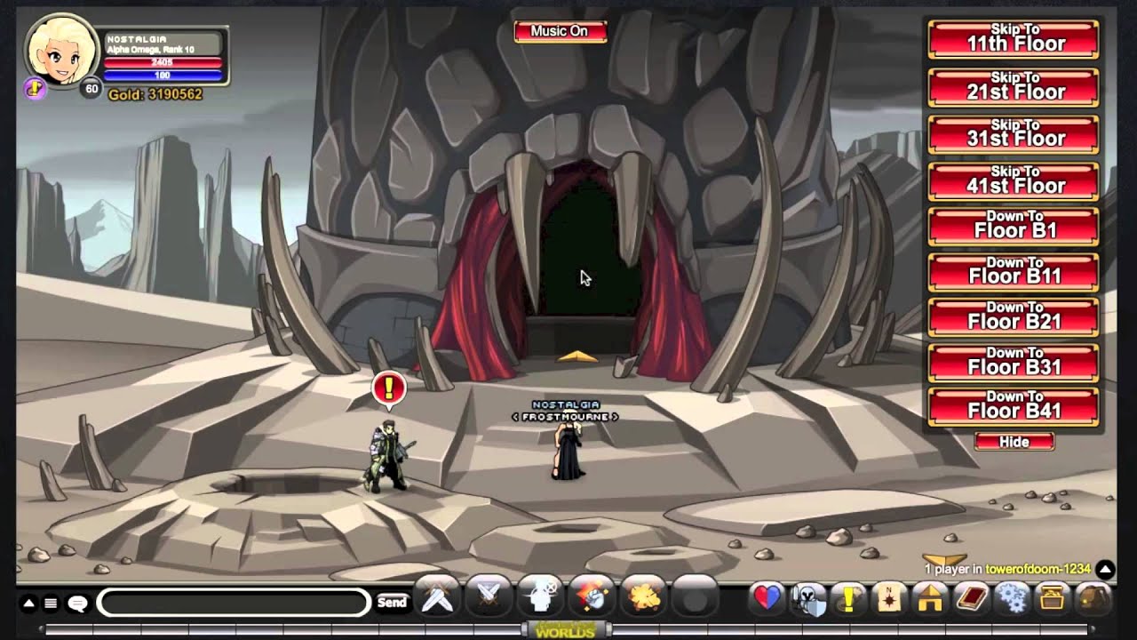 AQW: Tower of Doom Walkthrough!