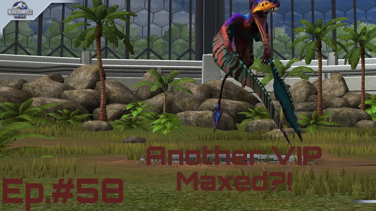 Eudimorphodon Maxed| Jurassic World: The Game