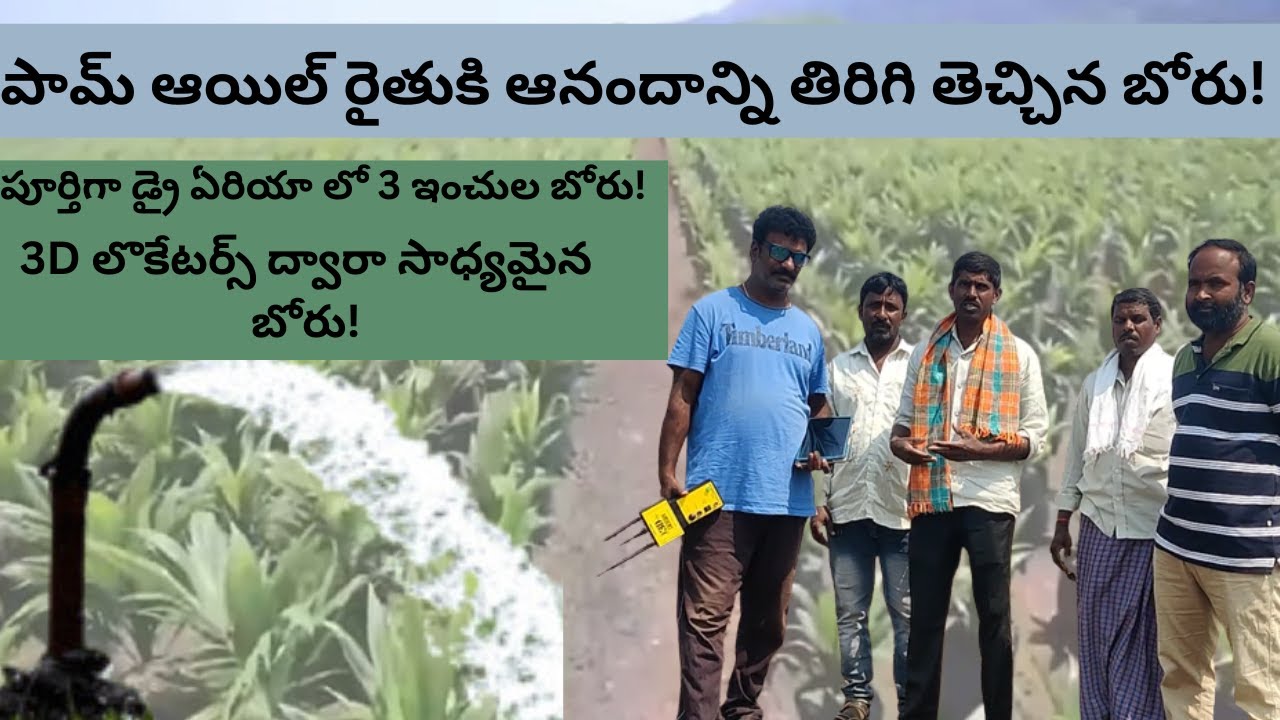 Bore point detection in dry area of 