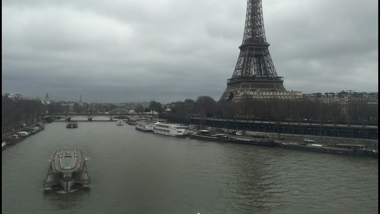 Paris Métro Line 6 , Window view (Left side) - from Charles de Gaulle — Étoile to Nation