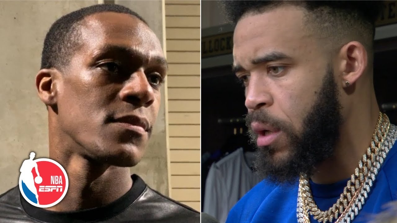 Rajon Rondo, JaVale McGee react to Magic Johnson's exit from Lakers | NBA on ESPN