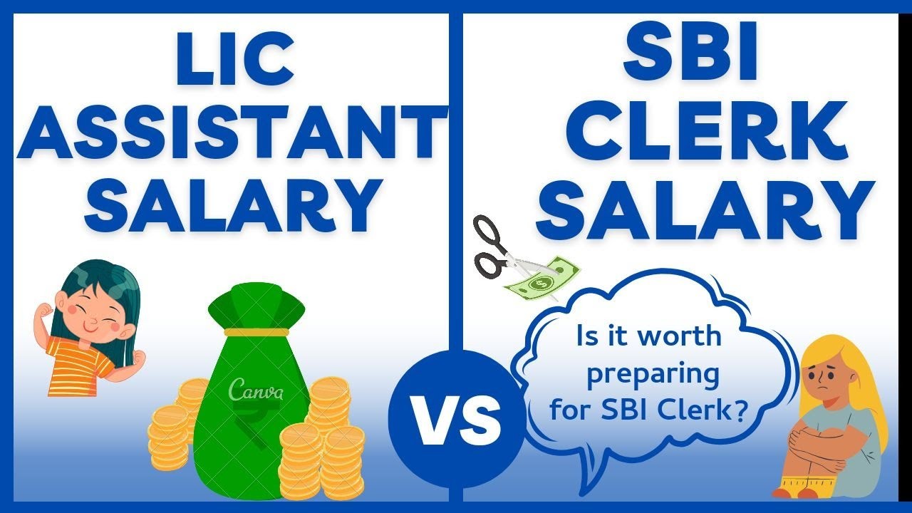 LIC Assistant 2023 Information | LIC Assistant Salary Slip Vs SBI Clerk Salary Slip |  Banker Couple