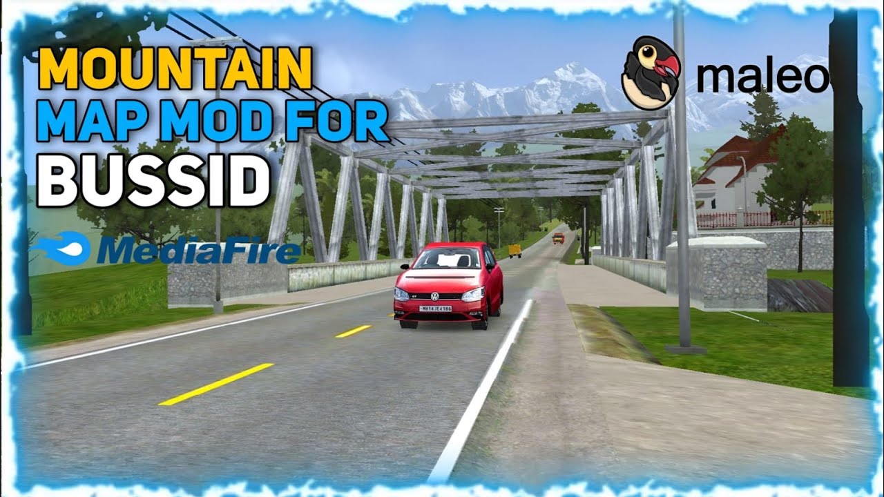 Download now new mountain map for bussid and new mod for bussid #bussid 