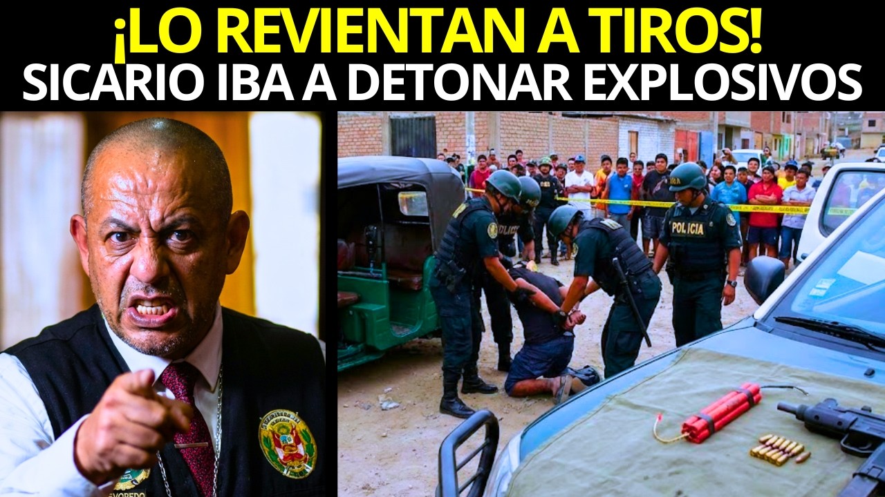 💥LA PNP SE ENFRENTA A TIROS A EXTORSIONADOR Y LOGRA INCAUTAR ARSENAL DE GUERRA