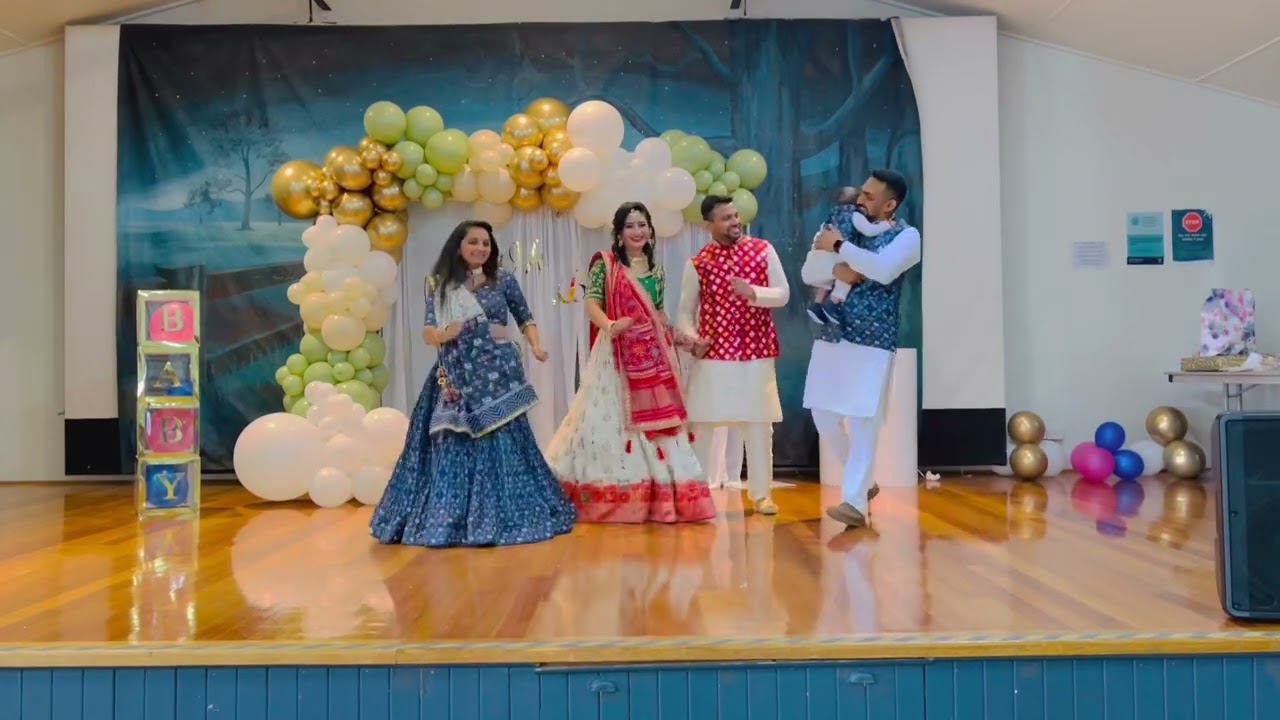 babyshower dance by Bhoomi and Ravi