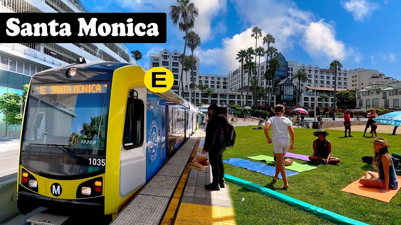 Full Journey On The Metro E line From Pico Station in Downtown Los Angeles to Downtown Santa Monica
