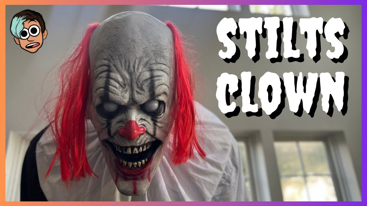 👻Клоун Lowes Stilts — распаковка/установка!🎃