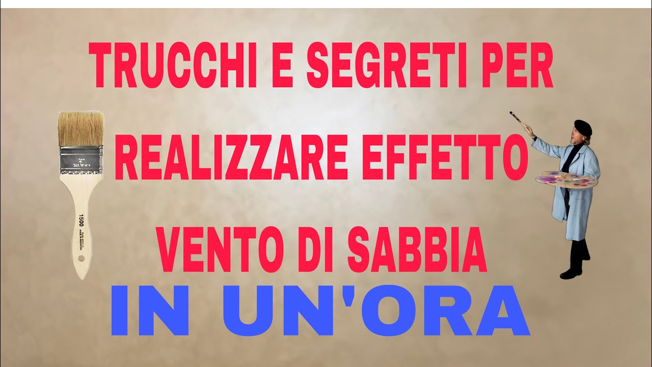 Incredibile tecnica come fare il vento di sabbia trucco (tutto quello che non ti diranno mai) 
