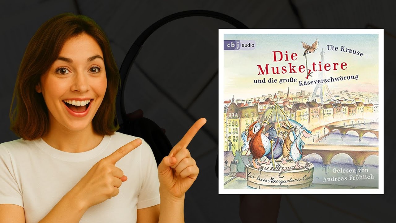 Die Muskeltiere und die große Käseverschwörung – Ute Krause Hörbuch mit Andreas Fröhlich 🧀🐭