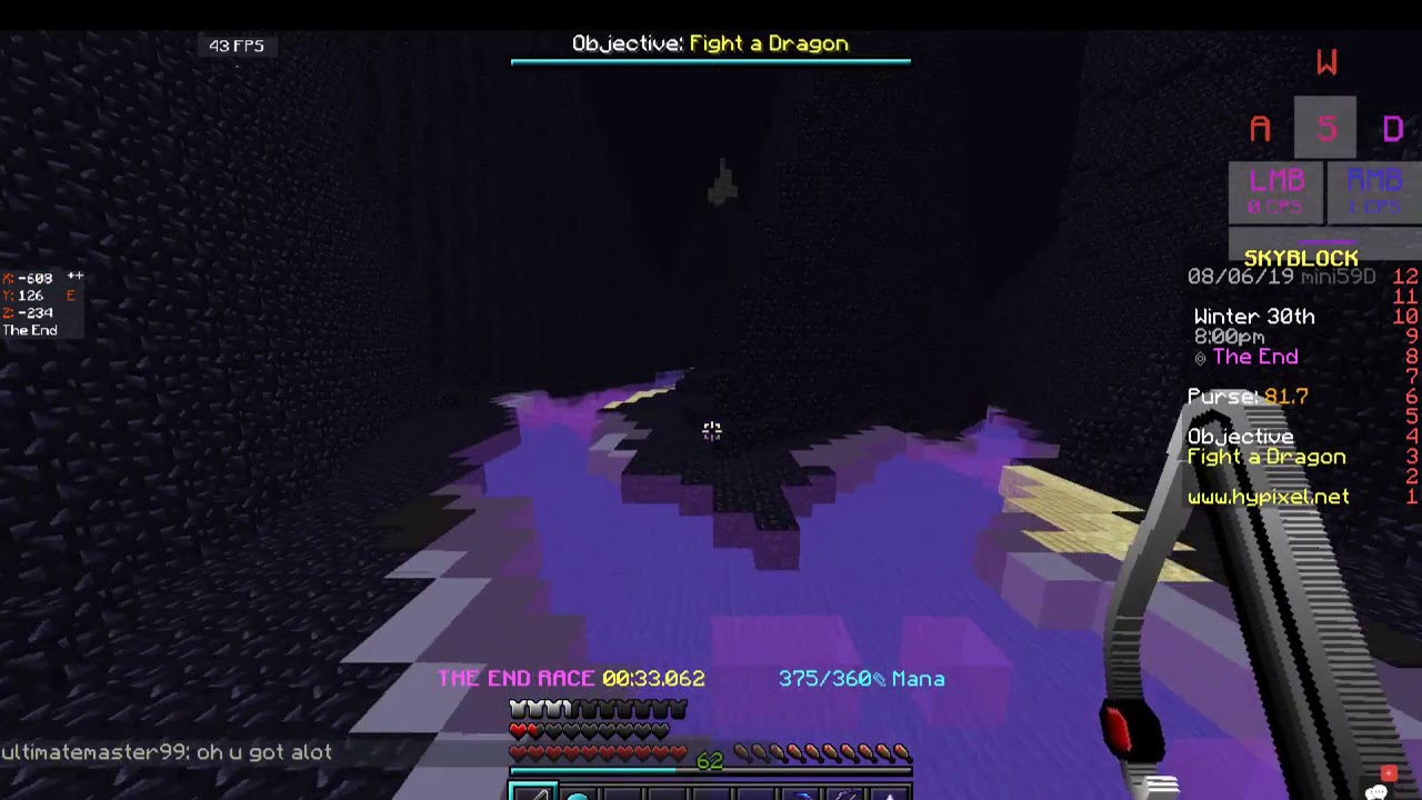 How to Complete Guber's End Race without Aspect Of The End! (Hypixel Skyblock)