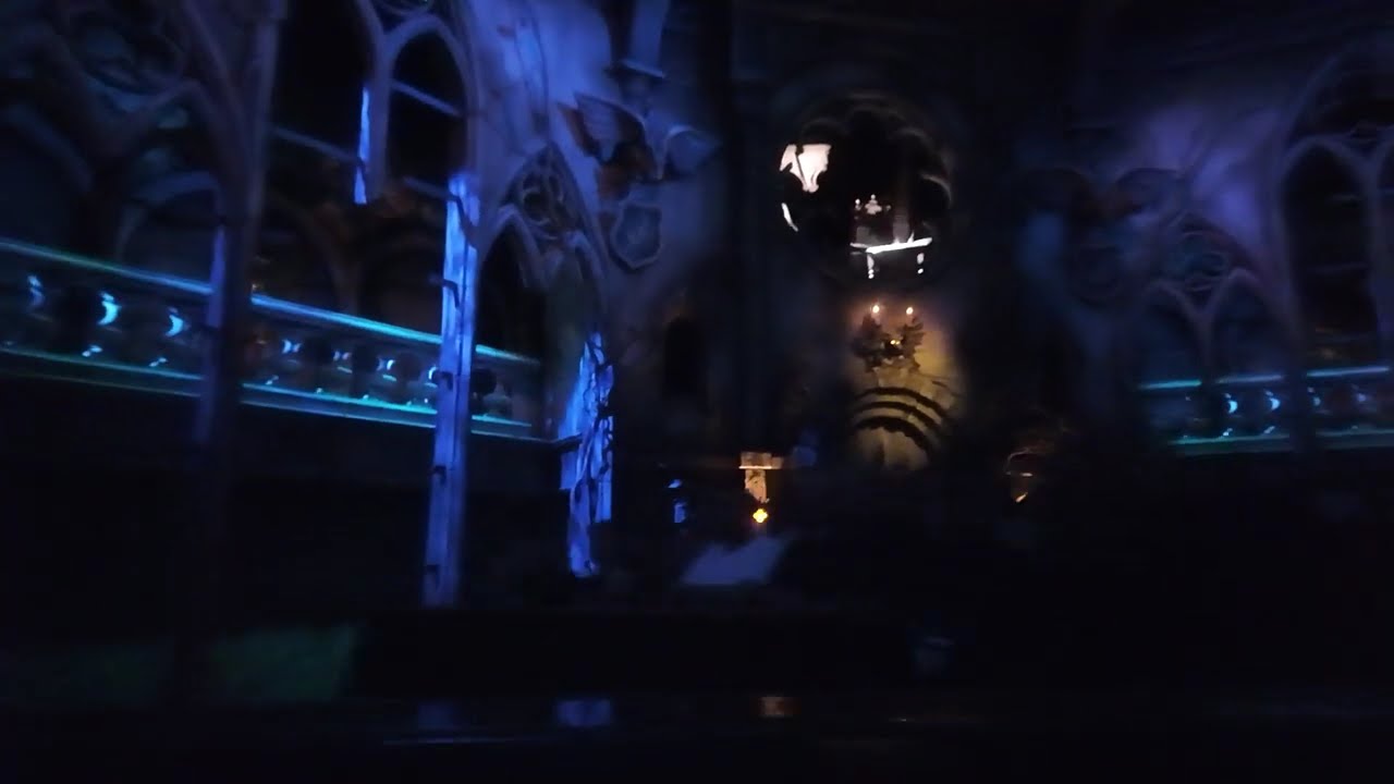 4K Efteling  Danse macabre 2.0 bank 5 rij 1 ONRIDE 22-8-2025