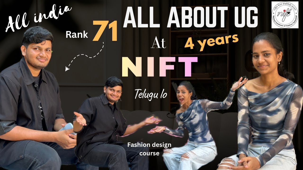 Step by step Detail explanation ✨| How to apply 4 years Nift 🪡| fashion design 🎀part 1