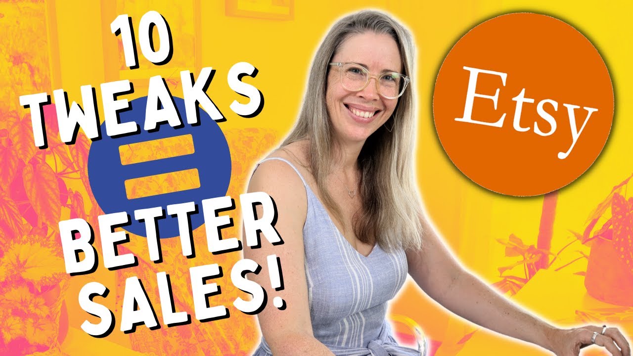 10 Etsy Shop Tweaks for More Sales (that you might not know about)