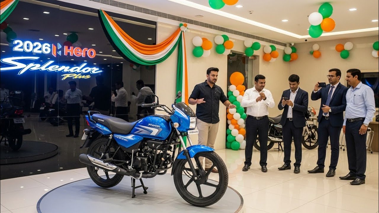 2026 Hero Splendor Plus Launched 😱 Mileage King Returns with New Look & Features!
