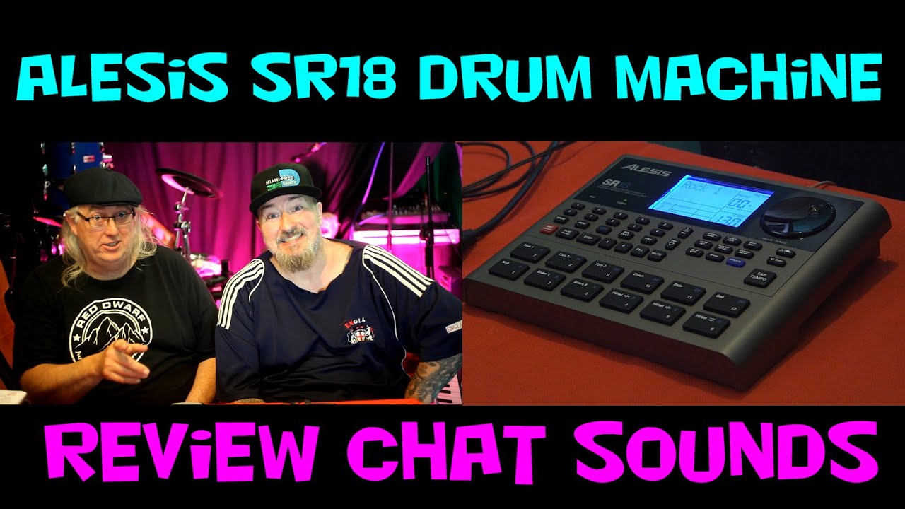 Обзор драм-машины Alesis SR18: чат и звуки