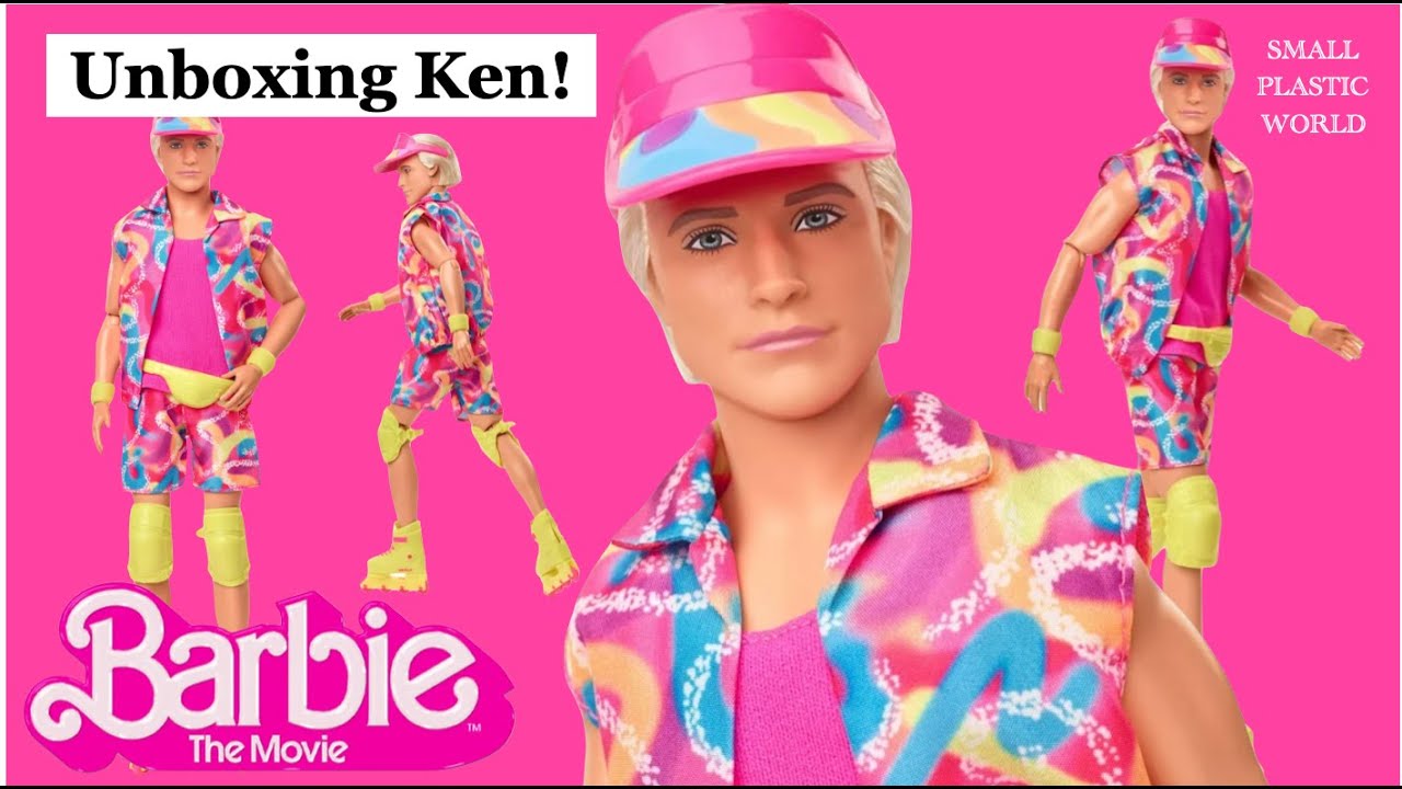 Unboxing Skating Ken from Barbie The Movie | He looks just like Ryan Gosling!!