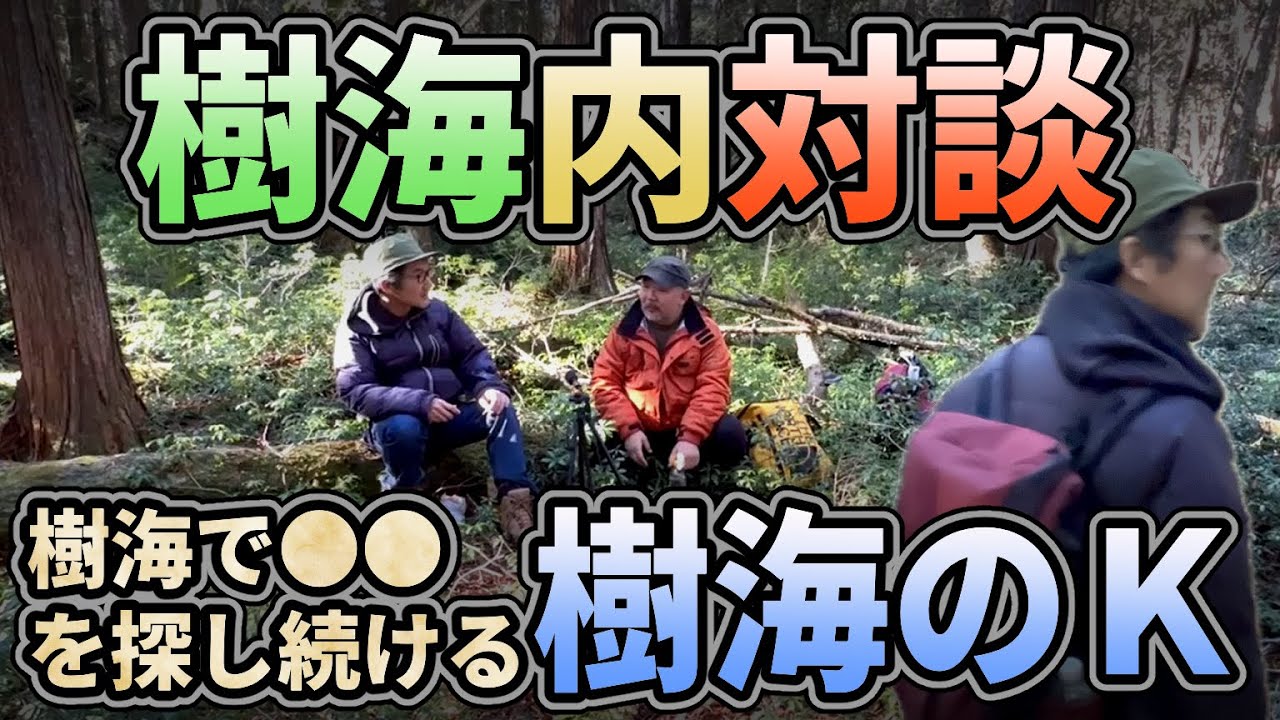 【樹海内対談】樹海で●●を探し続けるＫさんと、村田らむが青木ヶ原樹海の中で対談します‼︎