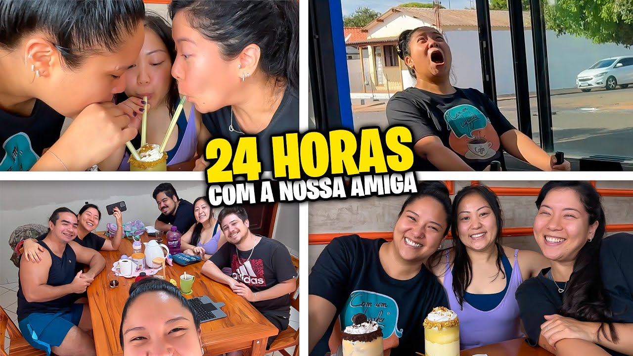24 HORAS COM A NOSSA AMIGA | Blog das irmãs