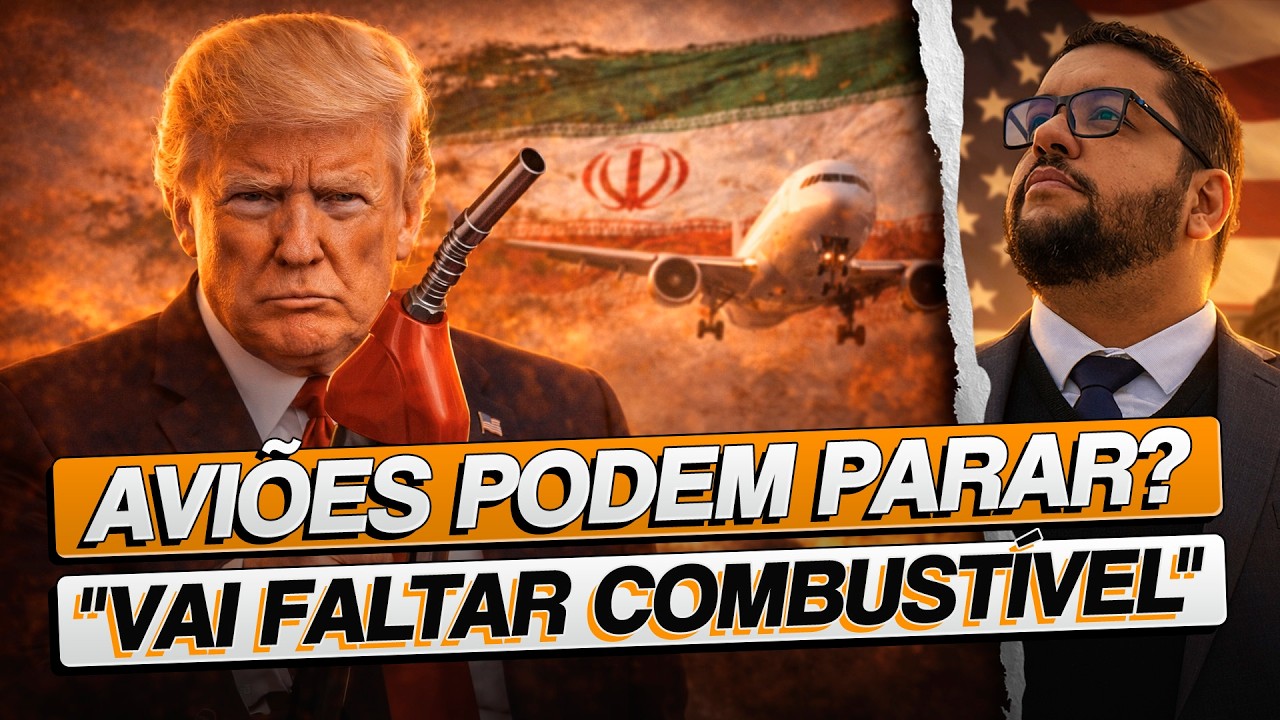 FALTARÁ combustível? Guerra EUA x Irã AMEAÇA combustível no setor aéreo