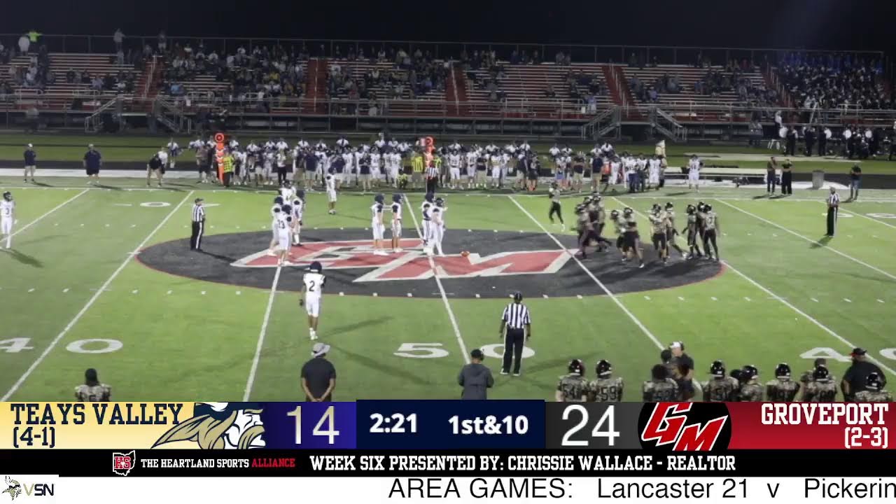 Teays Valley Football vs. Groveport Madison: OCC Football - Heartland Sports Alliance
