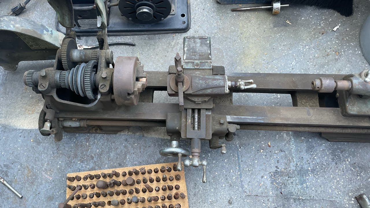Atlas Craftsman Lathe 101.07301 Restoration (Part One)