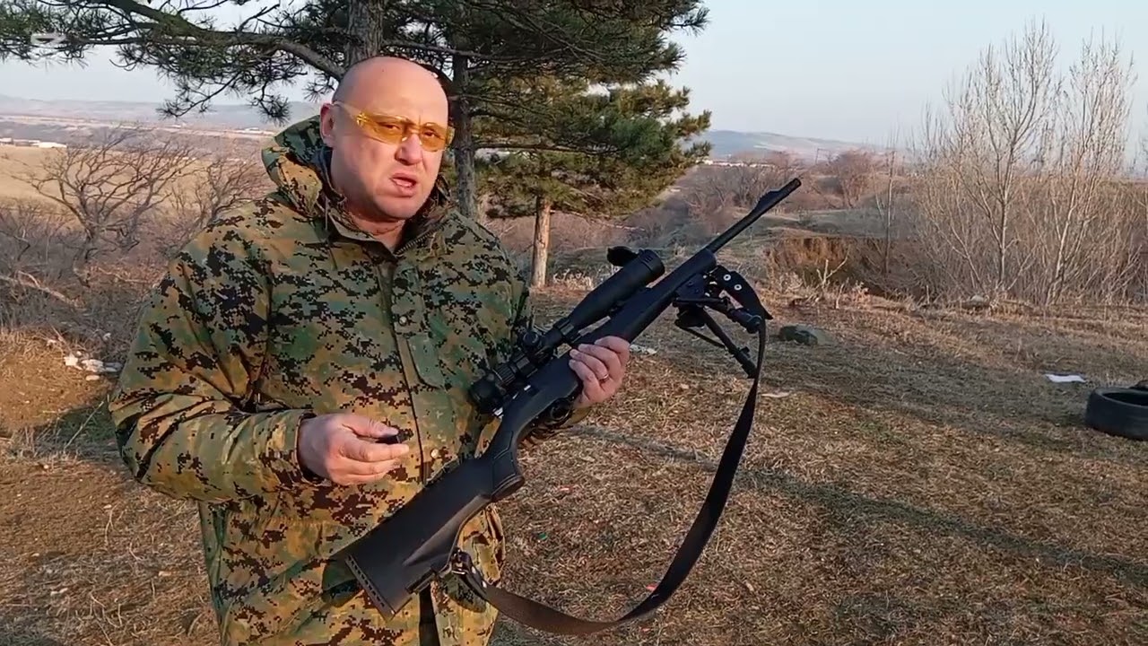 Hatsan escort 22 lr , სროლა პოლიგონზე