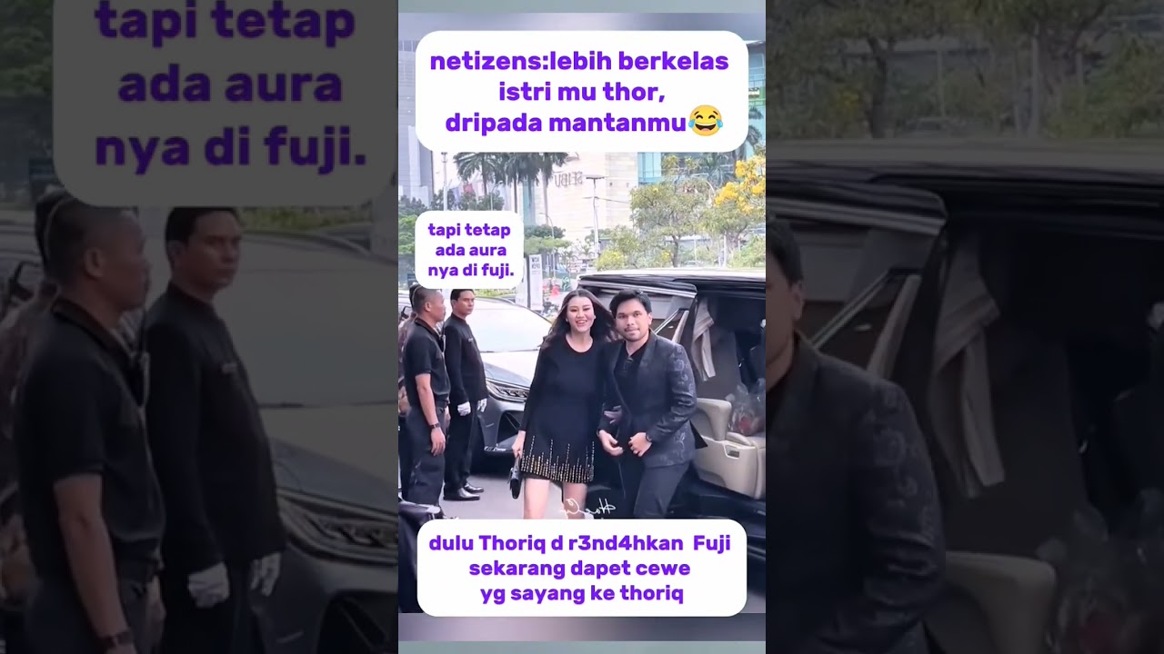 thariq dan aliyah hadir di fashion Nasional #thariqhalilintar #aliyahmassaid #vidoeshort#viralvideo