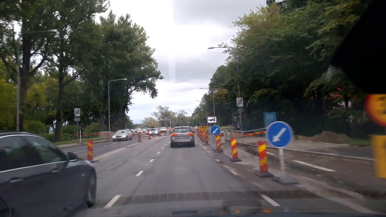 Driving to Tallinn Song Festival Grounds