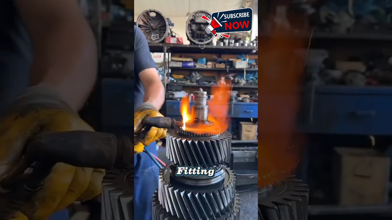 Mini Truck Mercedes gear repairing #truck #repair #geir #mechanic #automobile #minitruck #gearbox