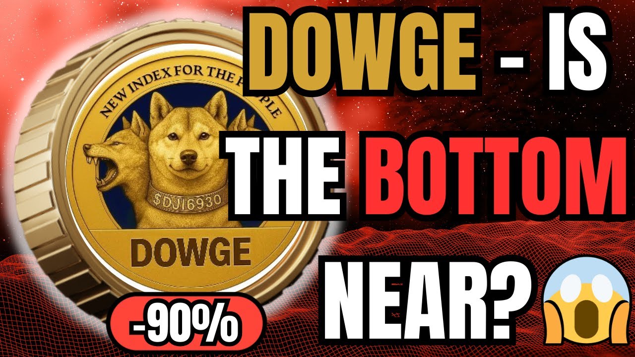 DOWGE (DJI6930) - COULD THIS BE THE BOTTOM FOR THE MEMECOIN BEHEMOTH?