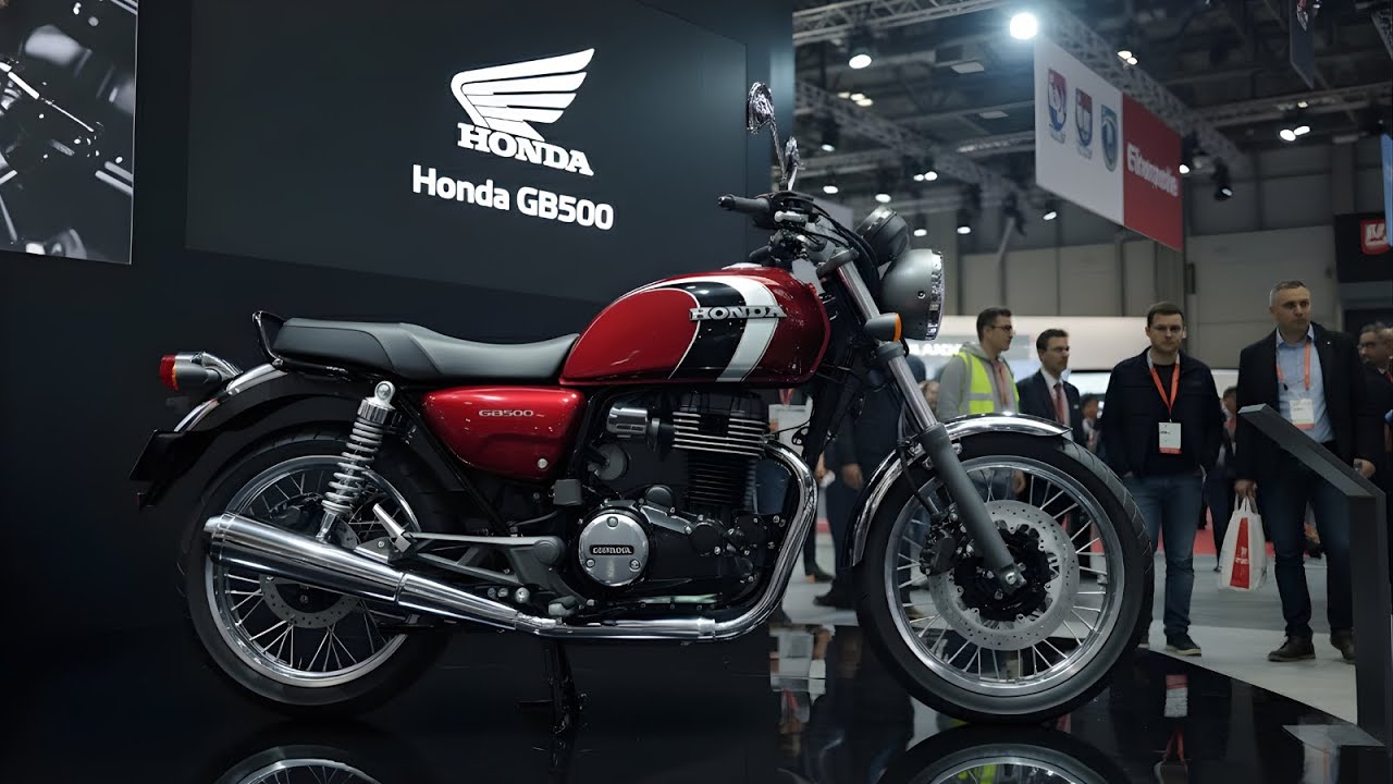 ПРЕДСТАВЛЕН НОВЫЙ HONDA GB500 2026 ГОДА! - Новая стратегия Honda в ретро-сегменте?